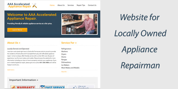 AAA Accelerated Appliance Repair.com